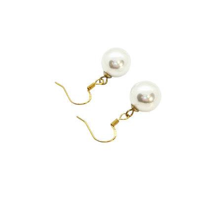 earrings with pearls gold1